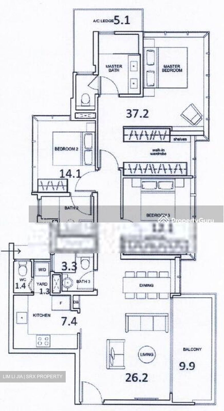 Wilshire Residences (D10), Apartment #410775031